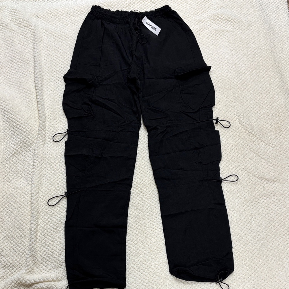 Garage Black Cargo Pants